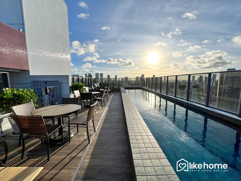 Apartamento de luxo One Way -LikeHome Hospedagens