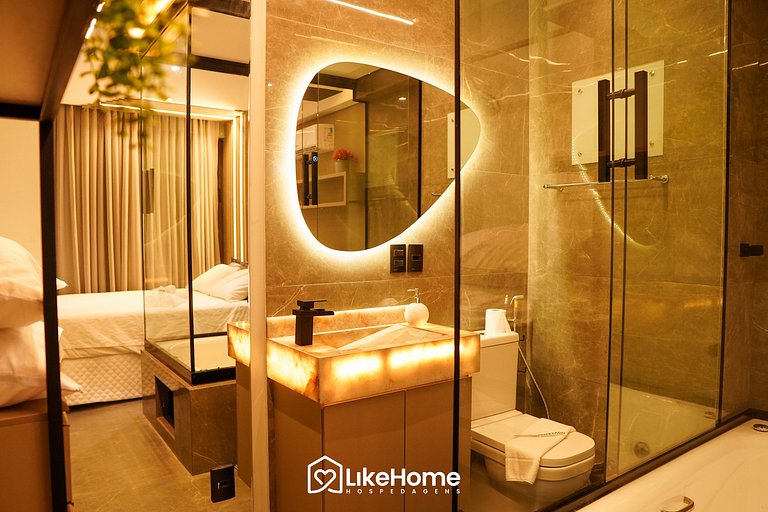 Flat para casal em Tambaú c/ Jacuzzi - LikeHome