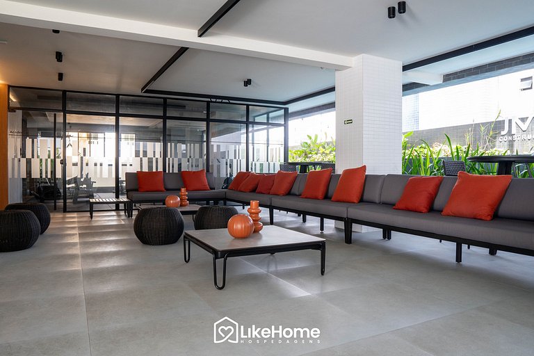 Lindo Flat em Tambaú - LikeHome Hospedagens