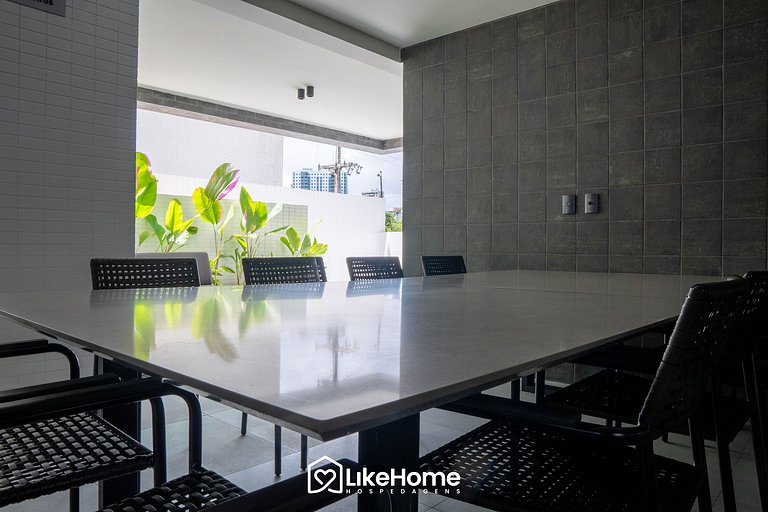 Lindo Flat em Tambaú - LikeHome Hospedagens
