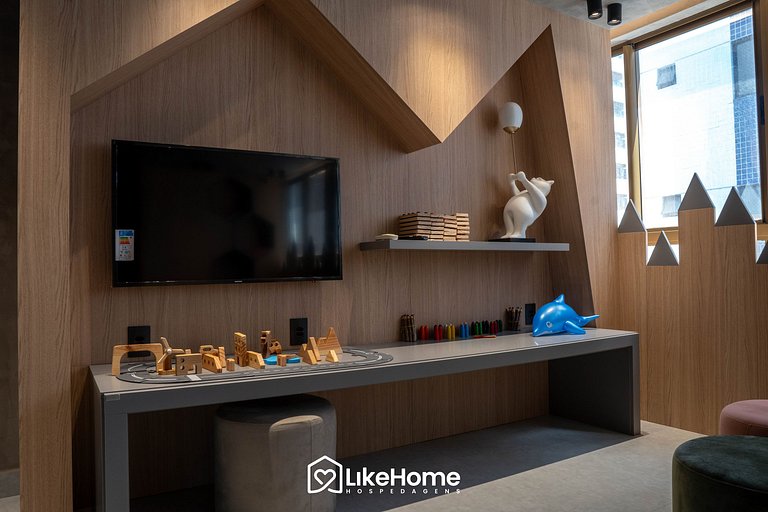 Flat espaçoso em Tambaú com vista - LikeHome