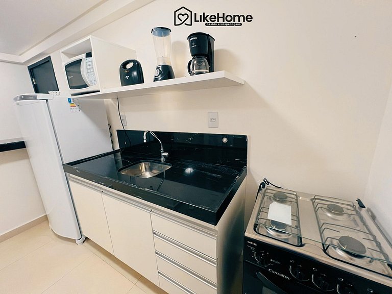 Flat c/ varanda Vista Mar p/ 4 pessoas - LikeHome