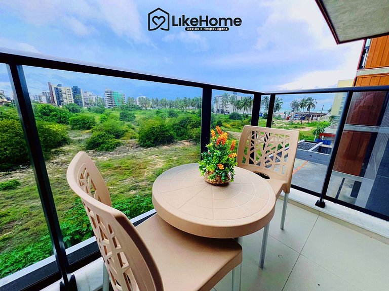 Flat c/ varanda Vista Mar p/ 4 pessoas - LikeHome