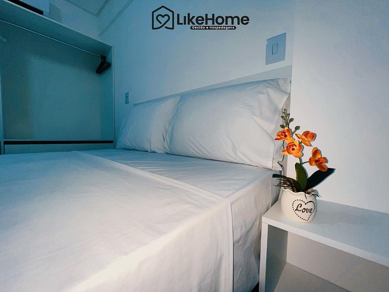 Flat c/ varanda Vista Mar p/ 4 pessoas - LikeHome