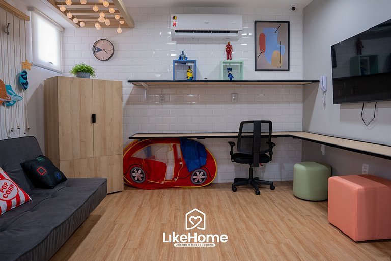 Flat c/ varanda Vista Mar p/ 4 pessoas - LikeHome
