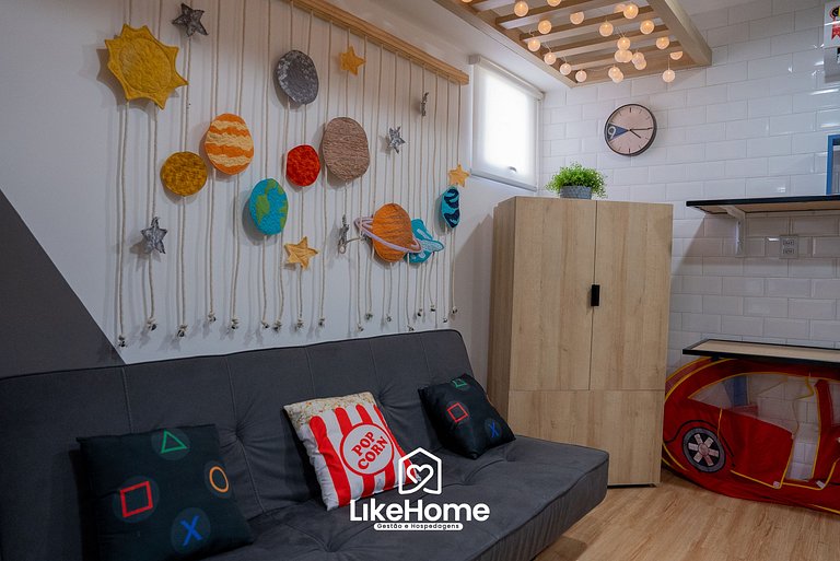Flat c/ varanda Vista Mar p/ 4 pessoas - LikeHome