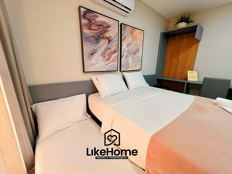 Flat espaçoso em tambaú c/ vista cidade - LikeHome