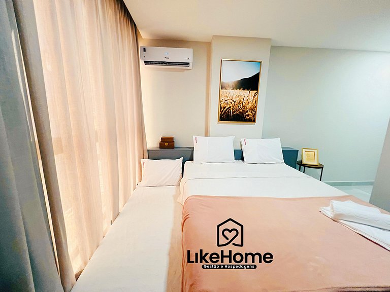 Flat em Tambaú confortável c/ piscina - LikeHome