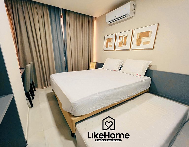 Flat confortável em Tambaú c/ piscina - LikeHome