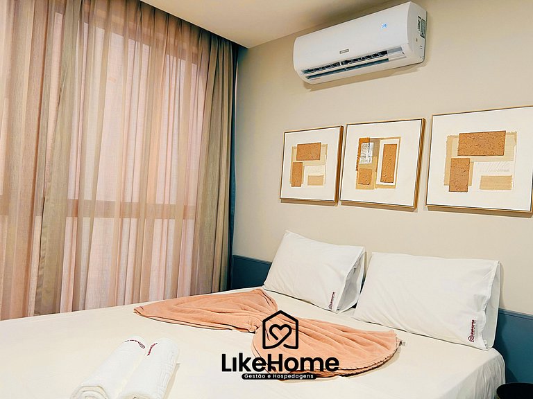 Charmoso Flat Tambaú - LikeHome Hospedagens