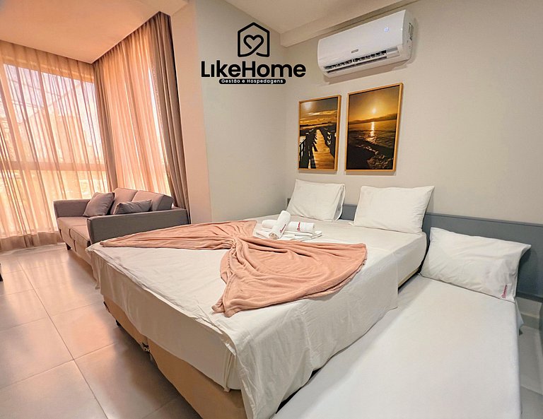 Flat em Tambaú espaçoso c/ vista - LikeHome