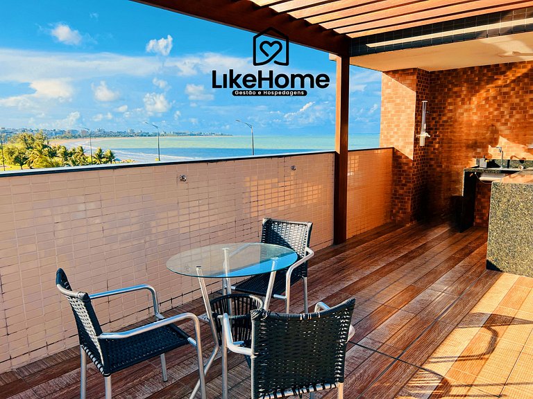 Belo Flat beira-mar no Bessa c/ piscina - LikeHome