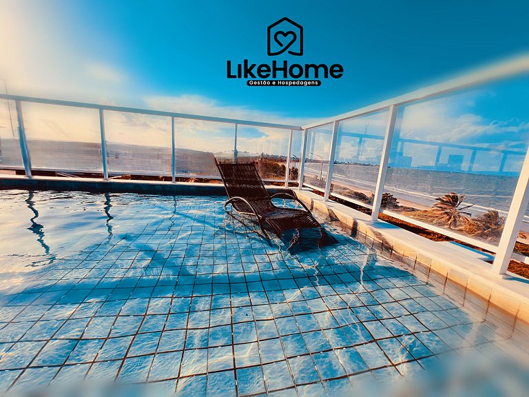 Belo Flat beira-mar no Bessa c/ piscina - LikeHome