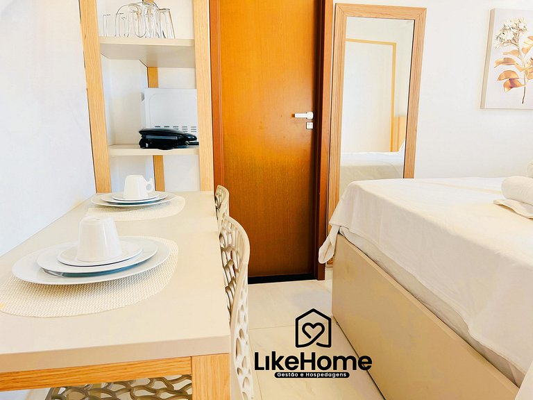 Belo Flat beira-mar no Bessa c/ piscina - LikeHome