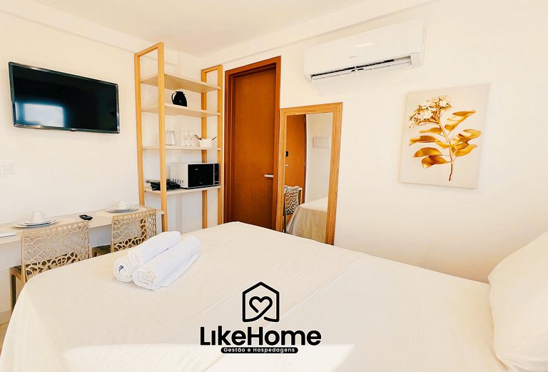 Belo Flat beira-mar no Bessa c/ piscina - LikeHome