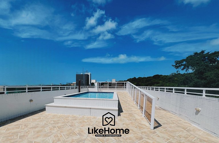 Apt. 2 quartos Cabo Branco - LikeHome Hospedagens