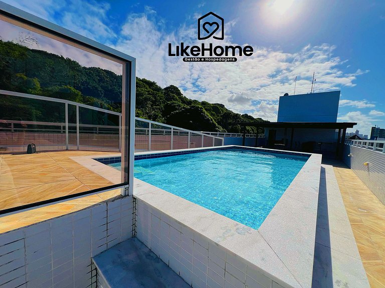 Apt. 2 quartos Cabo Branco - LikeHome Hospedagens