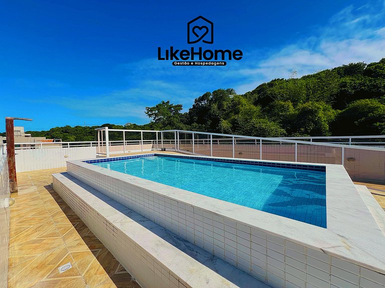 Apt. Cabo Branco c/ piscina na praia- LikeHome