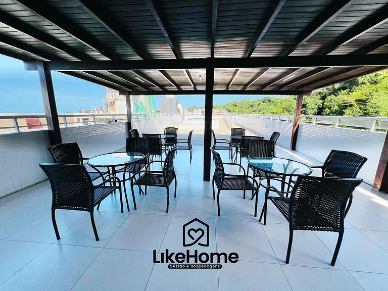 Apt. Cabo Branco c/ piscina na praia- LikeHome