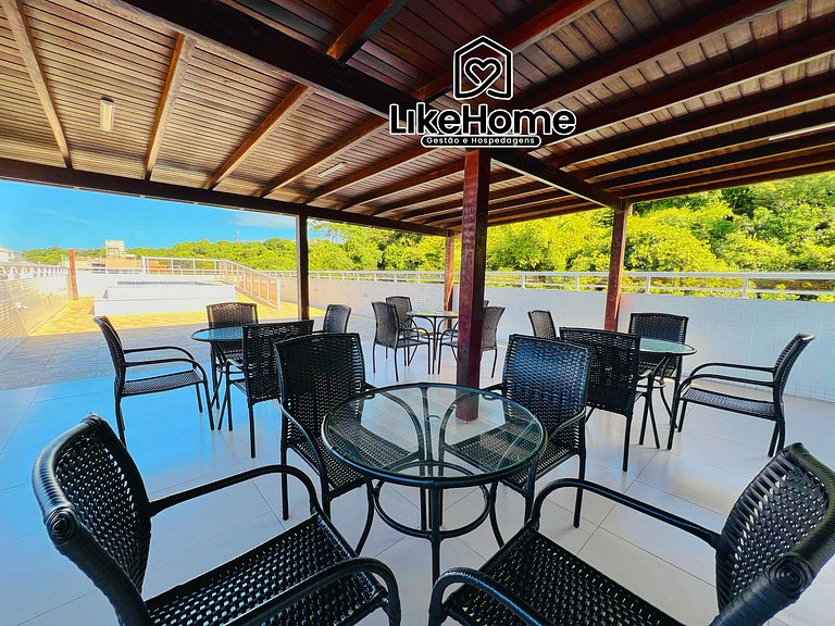 Apt. 2 quartos Cabo Branco - LikeHome Hospedagens