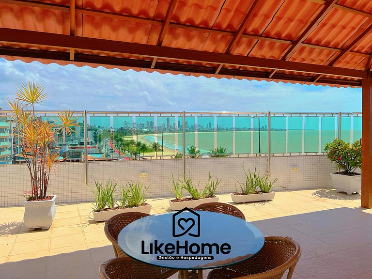 Amável Flat em Manaíra - Prédio Beira Mar