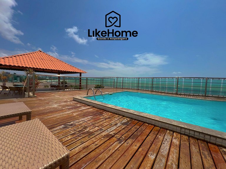 Amável Flat em Manaíra - Prédio Beira Mar