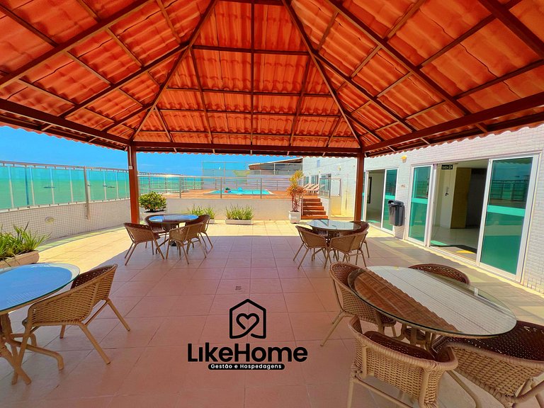 Amável Flat em Manaíra - Prédio Beira Mar