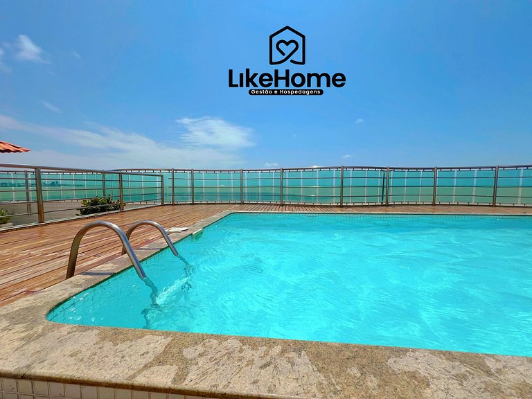 Amável Flat em Manaíra - Prédio Beira Mar