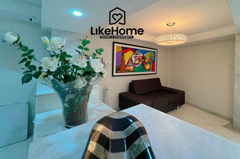 Amável Flat em Manaíra - Prédio Beira Mar