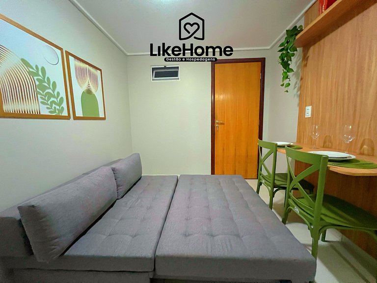 Flat aconchegante beira mar em Manaíra - LikeHome