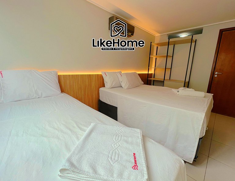 Flat aconchegante beira mar em Manaíra - LikeHome