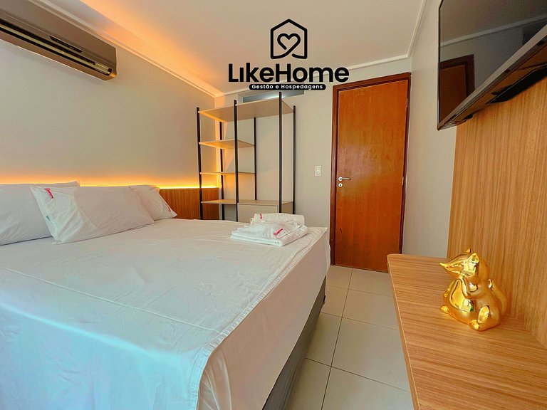 Flat aconchegante beira mar em Manaíra - LikeHome
