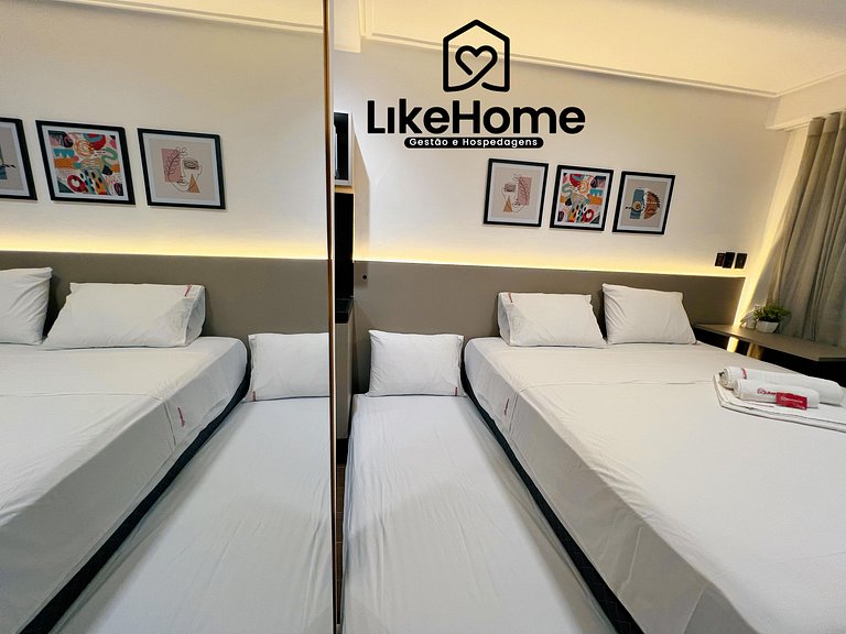 Flat compacto no Move Tambaú praia - LikeHome