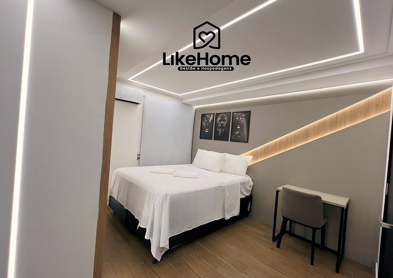 Elegante Flat p/ 3 pessoas emTambaú - LikeHome
