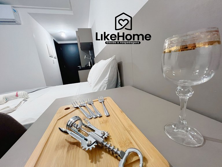 Flat Confortável p/ 2 em Tambaú - LikeHome