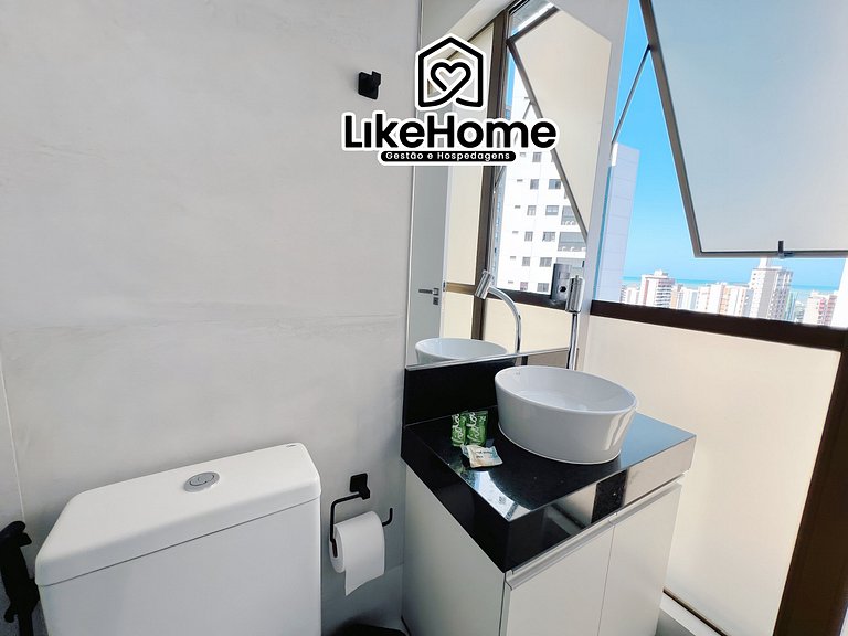 Flat Agradavel em Tambaú - LikeHome Hospedagens