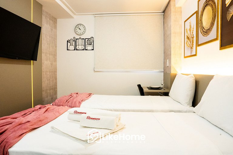 Encantador Flat no Move Tambaú p/ 2 - LikeHome