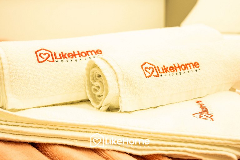 Elegante Flat p/ 3 pessoas emTambaú - LikeHome