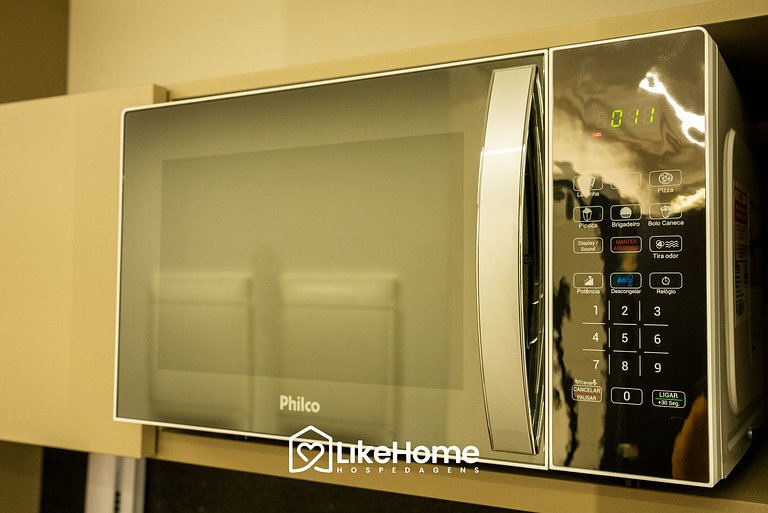 Elegante Flat p/ 3 pessoas emTambaú - LikeHome