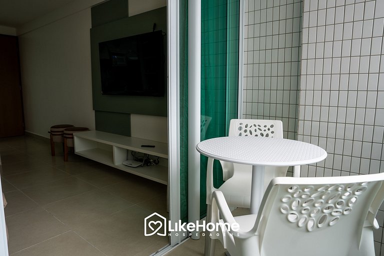 Apt. Magnific c/ varanda em Tambaú - LikeHome