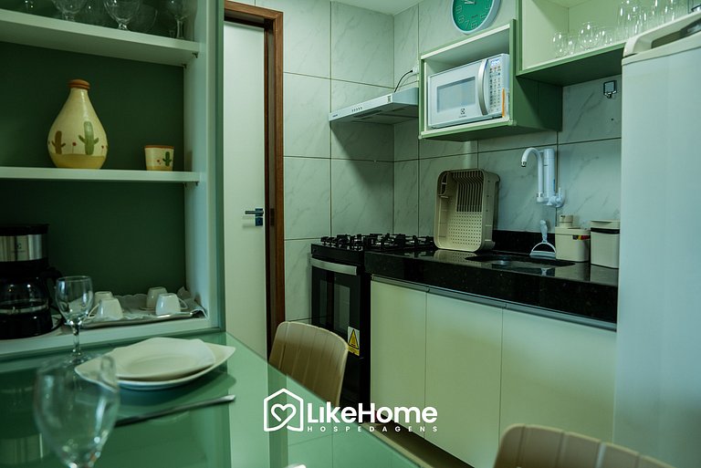 Apt. Magnific c/ varanda em Tambaú - LikeHome
