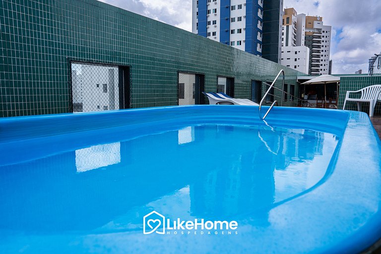 Apt. Magnific c/ varanda em Tambaú - LikeHome