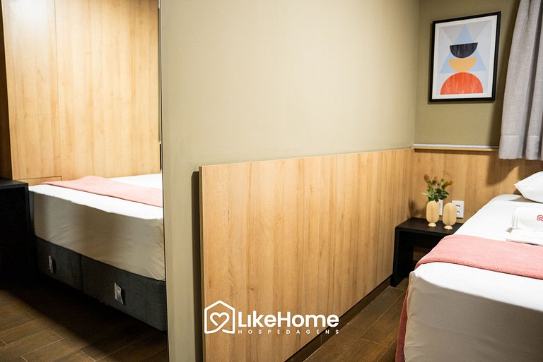 Flat projetado em Tambaú c/ piscina - LikeHome