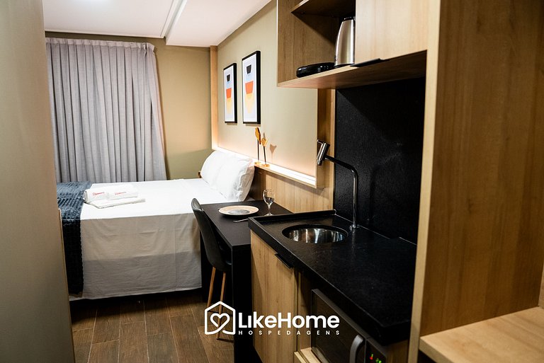 Flat mobiliado p/ 2 no Move Tambaú - LikeHome