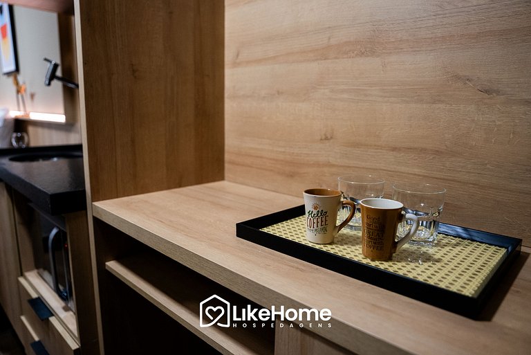 Flat mobiliado p/ 2 no Move Tambaú - LikeHome