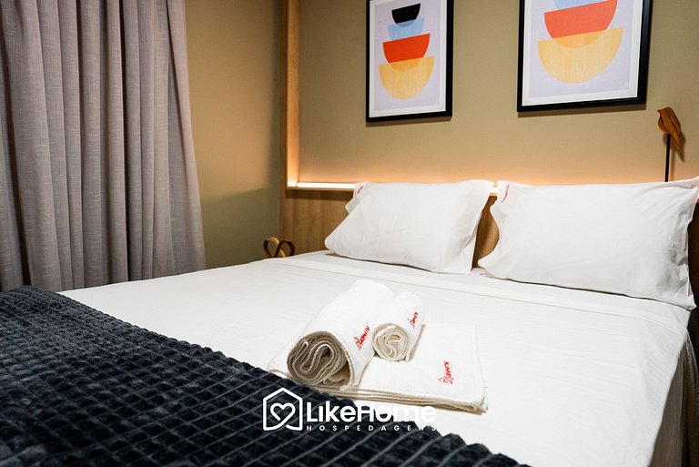 Flat mobiliado p/ 2 no Move Tambaú - LikeHome