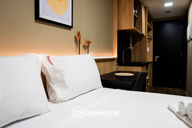 Flat mobiliado p/ 2 no Move Tambaú - LikeHome