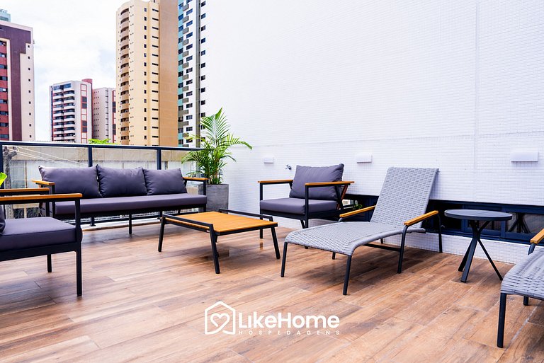 Flat Charmoso, Simple - LikeHome Hospedagens