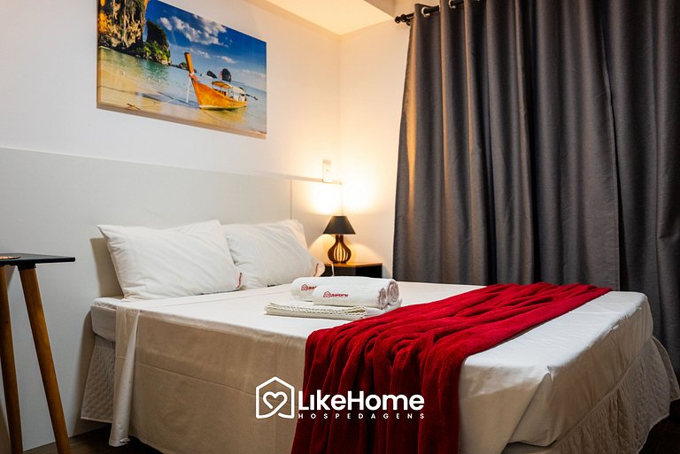 Adorável Flat perto da praia c/ piscina - LikeHome