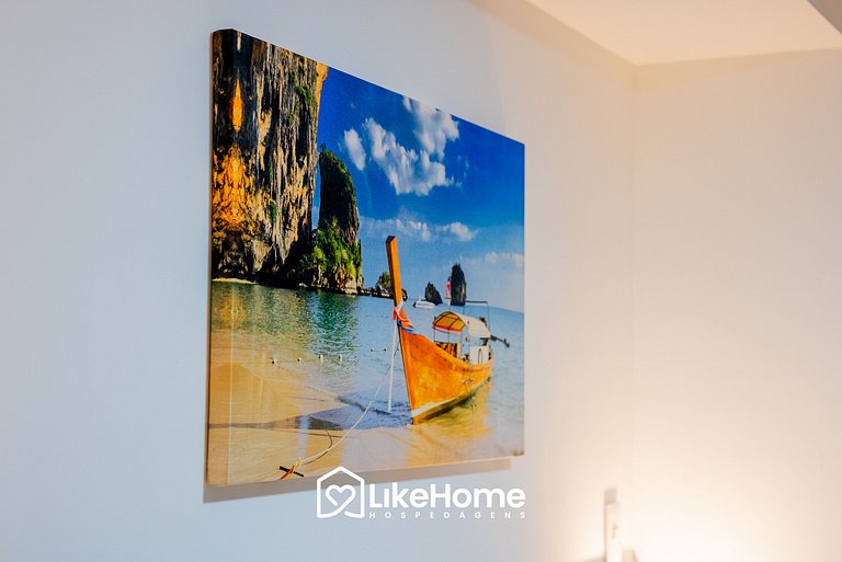 Adorável Flat perto da praia c/ piscina - LikeHome